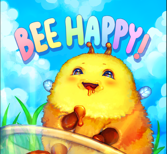 Bee Happy : A challenging mobile game! (100% Original design) image