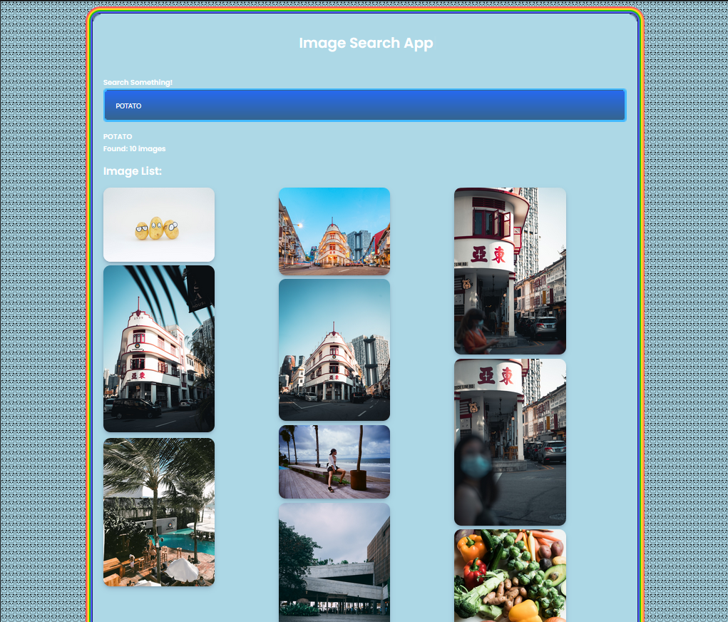 An image search App! image