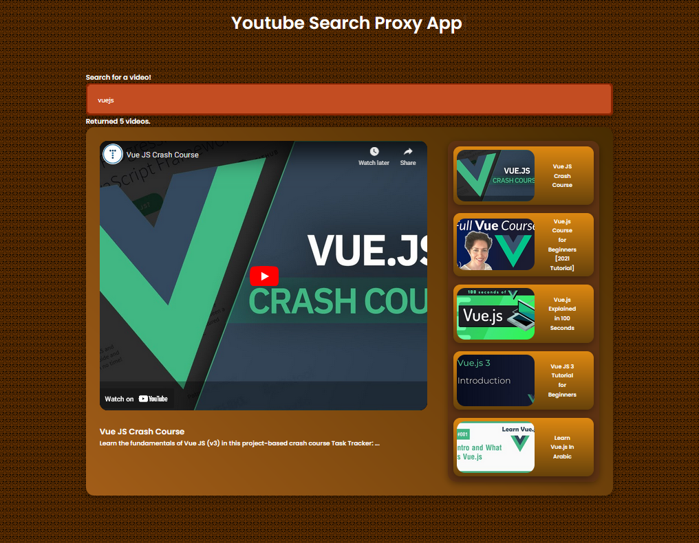 Youtube Proxy App! image